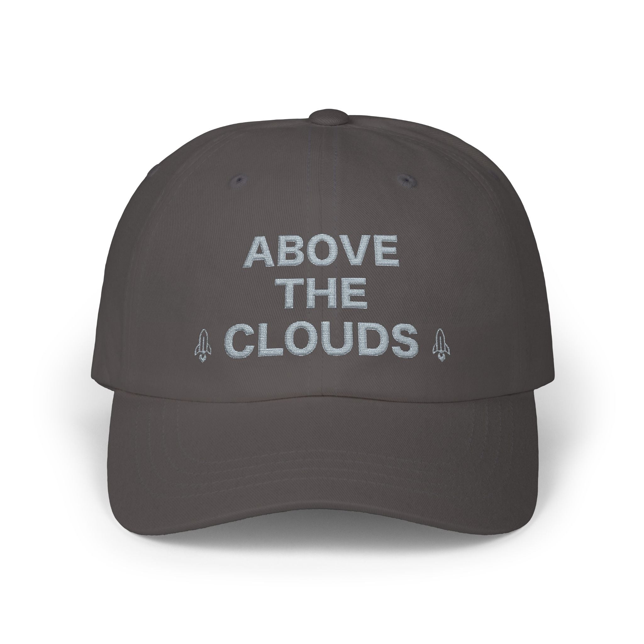 Rocketshipz "Above the Clouds" Dad Cap – Embroidered Truckers Hat