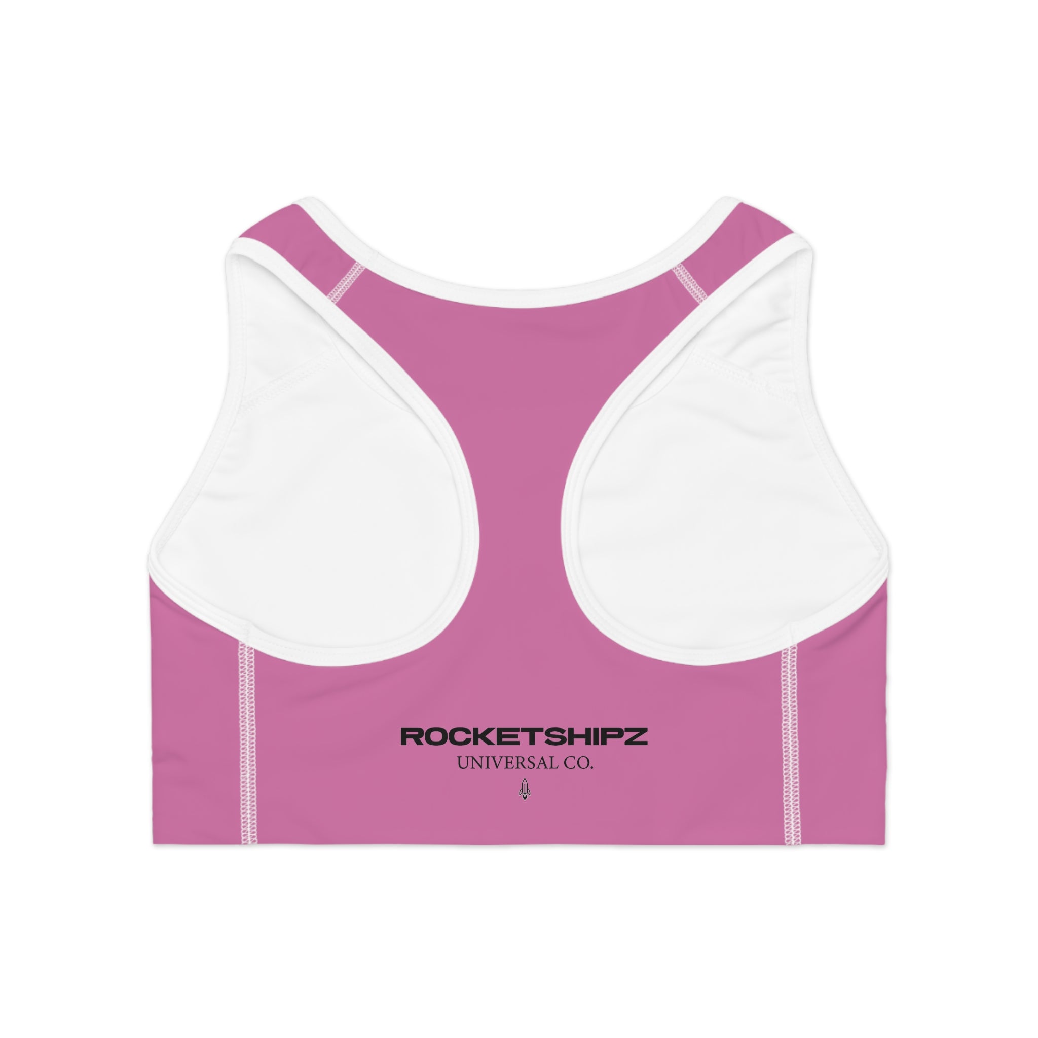 Rocketshipz "Pink Heights" Athleisure Sports Bra