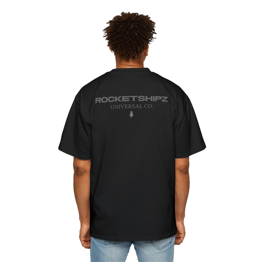 Rocketshipz "It's Lonely at the Top" Tee — Oversized Men's Graphic T-Shirt