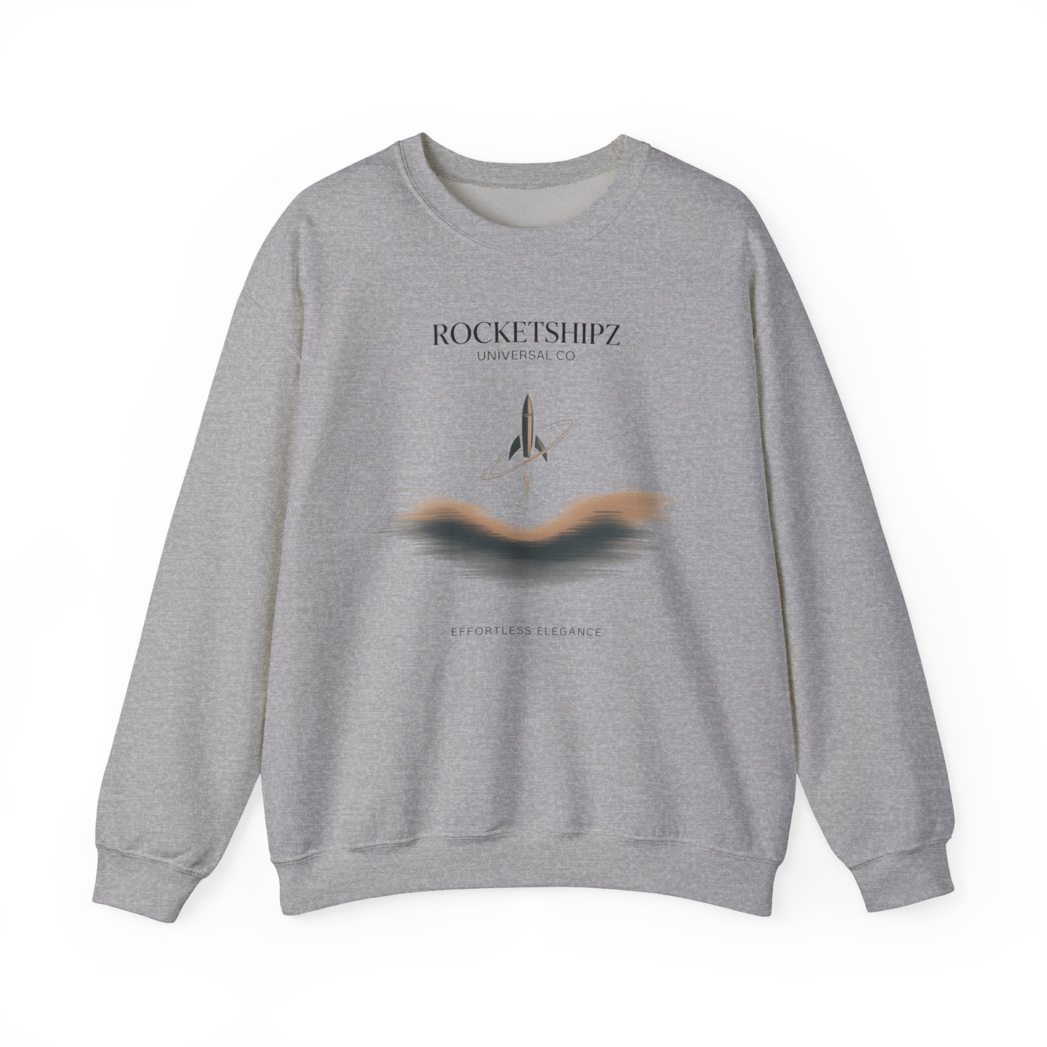 Minimal Micro-Embroidery Crewneck Sweatshirt | Quiet Luxury, Premium Basics