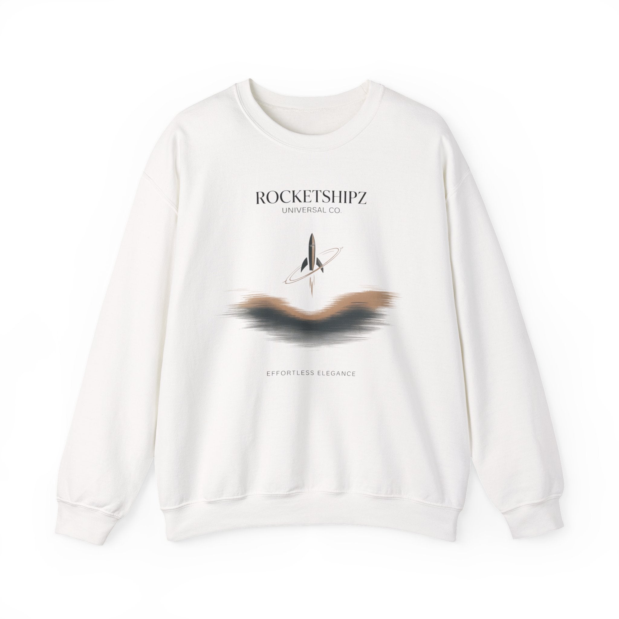 Minimal Micro-Embroidery Crewneck Sweatshirt | Quiet Luxury, Premium Basics