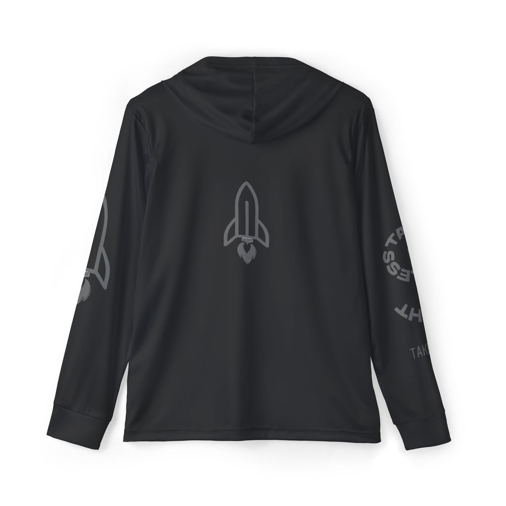 Rocketshipz "Dark Matter" Athletic Hoodie — Performance Warmup Hoodie