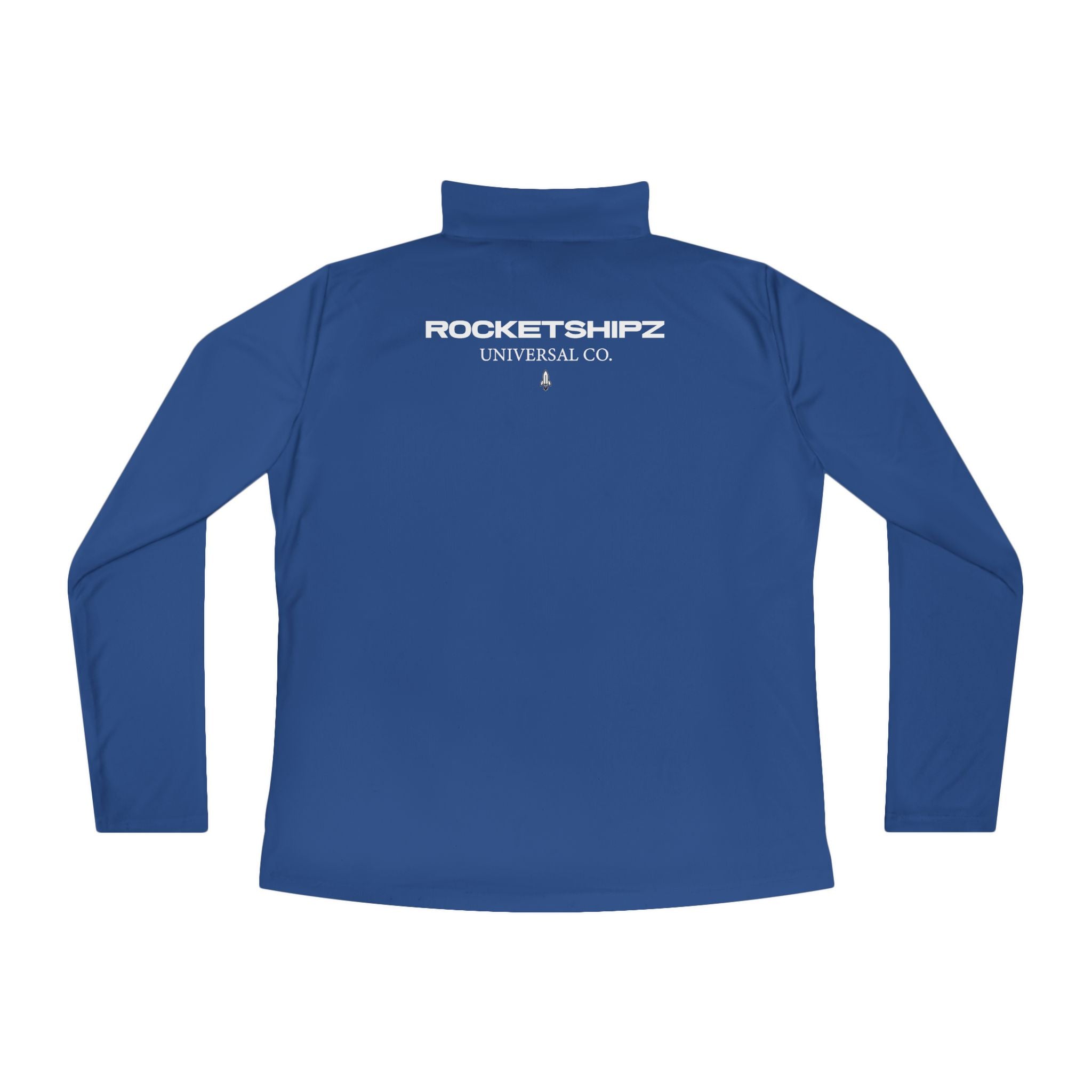 Rocketshipz "Longitude" Quarter-Zip Pullover – Lightweight Performance Top