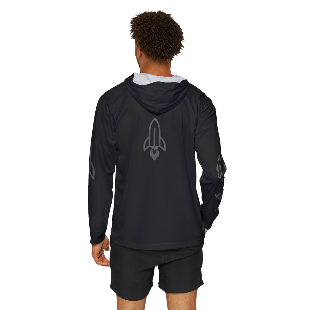 Rocketshipz "Dark Matter" Athletic Hoodie — Performance Warmup Hoodie
