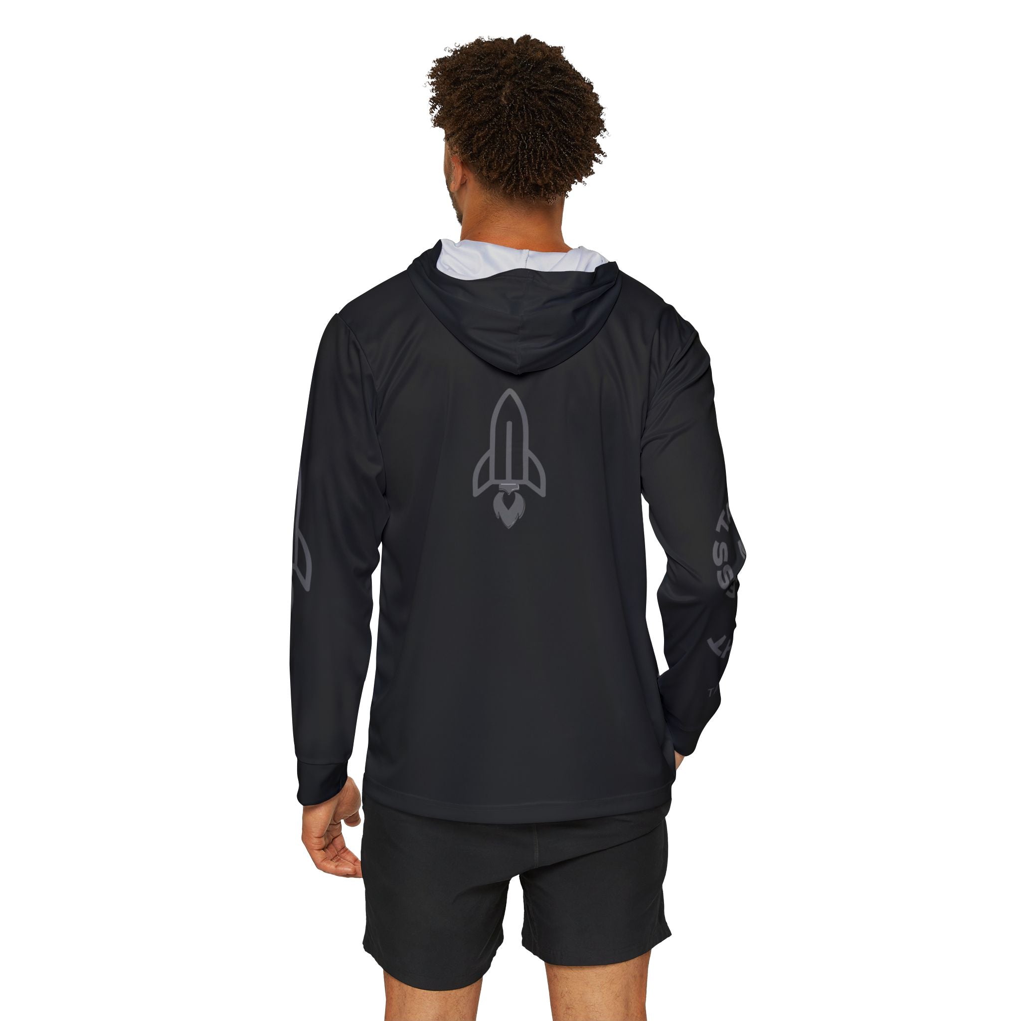 Rocketshipz "Dark Matter" Athletic Hoodie — Performance Warmup Hoodie