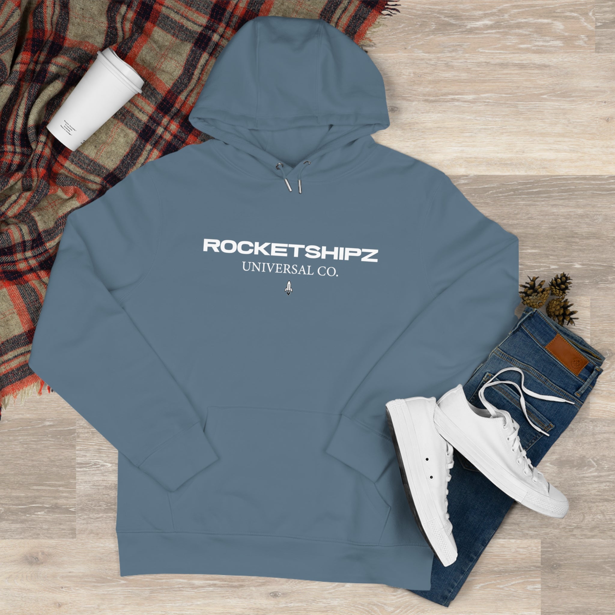 Rocketshipz "Above the Clouds" Hoodie — King Hooded Sweatshirt
