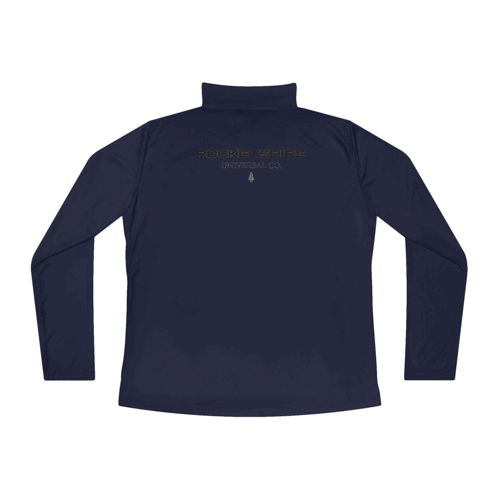Rocketshipz "Longitude" Quarter-Zip Pullover – Lightweight Performance Top