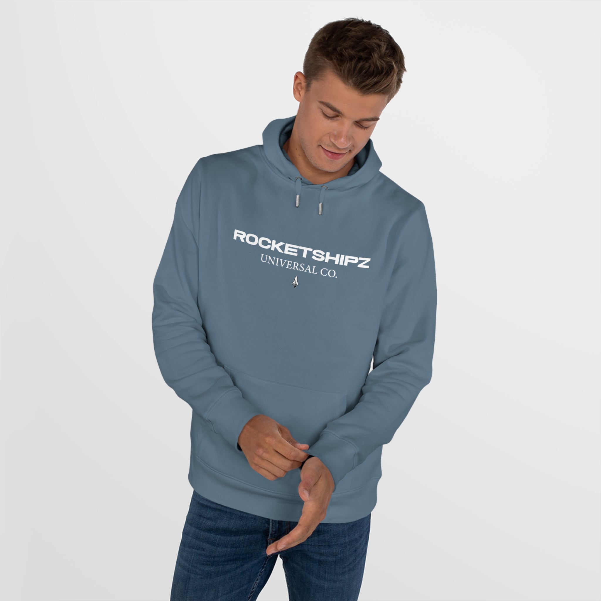 Rocketshipz "Above the Clouds" Hoodie — King Hooded Sweatshirt