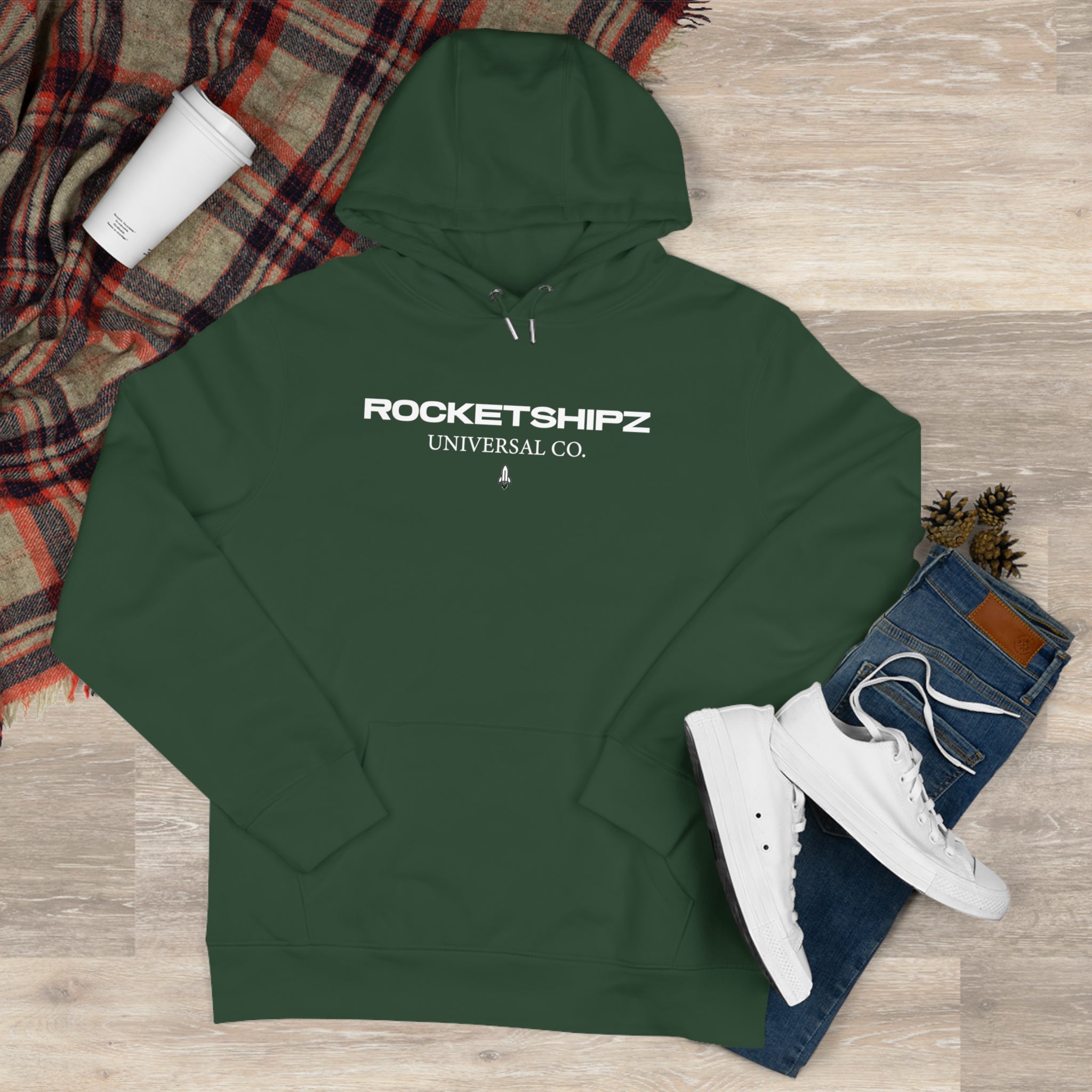 Rocketshipz "Above the Clouds" Hoodie — King Hooded Sweatshirt