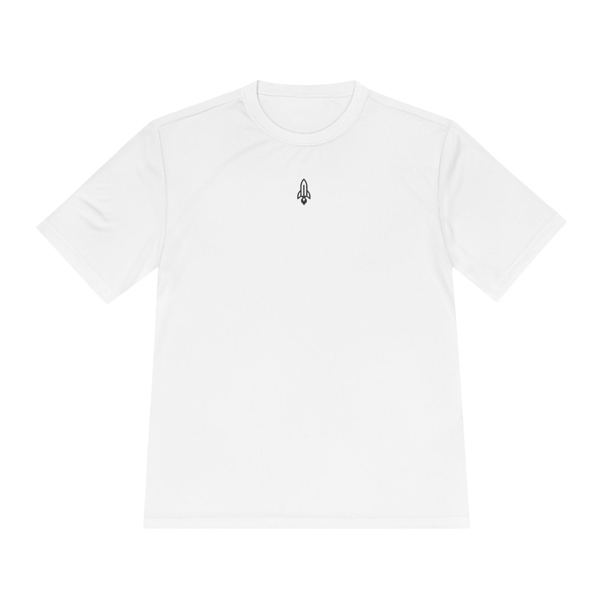 Rocketshipz Universal Co. Logo Tee — Moisture-Wicking Athletic T-Shirt