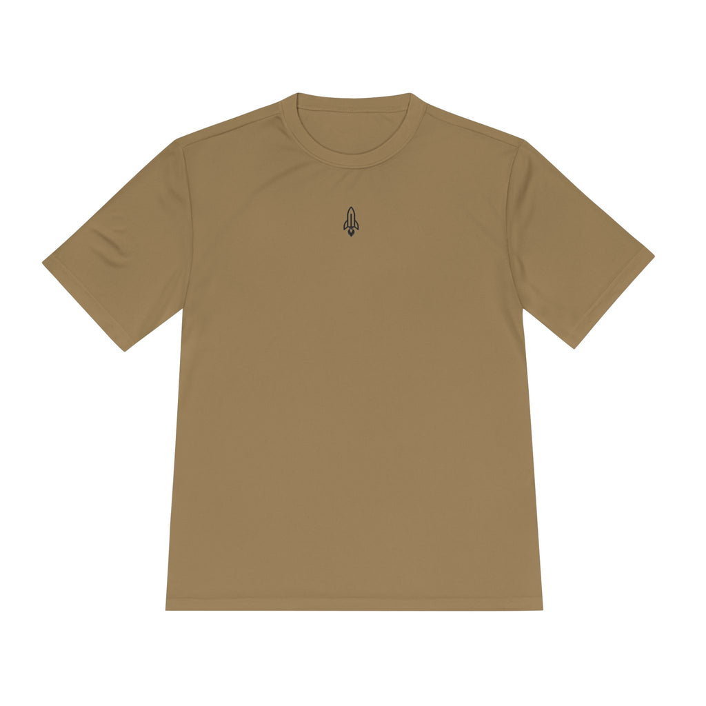 Rocketshipz Universal Co. Logo Tee — Moisture-Wicking Athletic T-Shirt