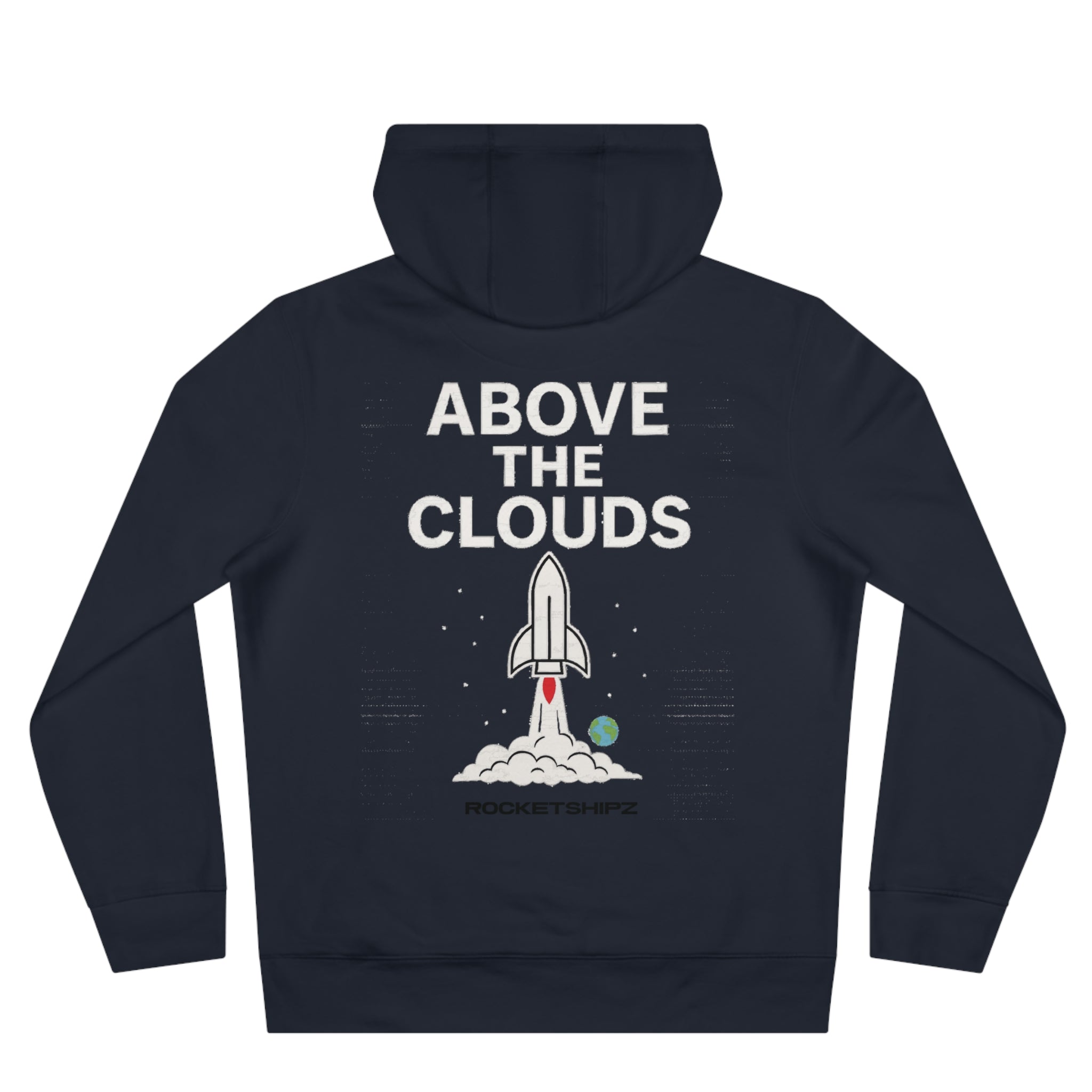 Rocketshipz "Above the Clouds" Hoodie — King Hooded Sweatshirt