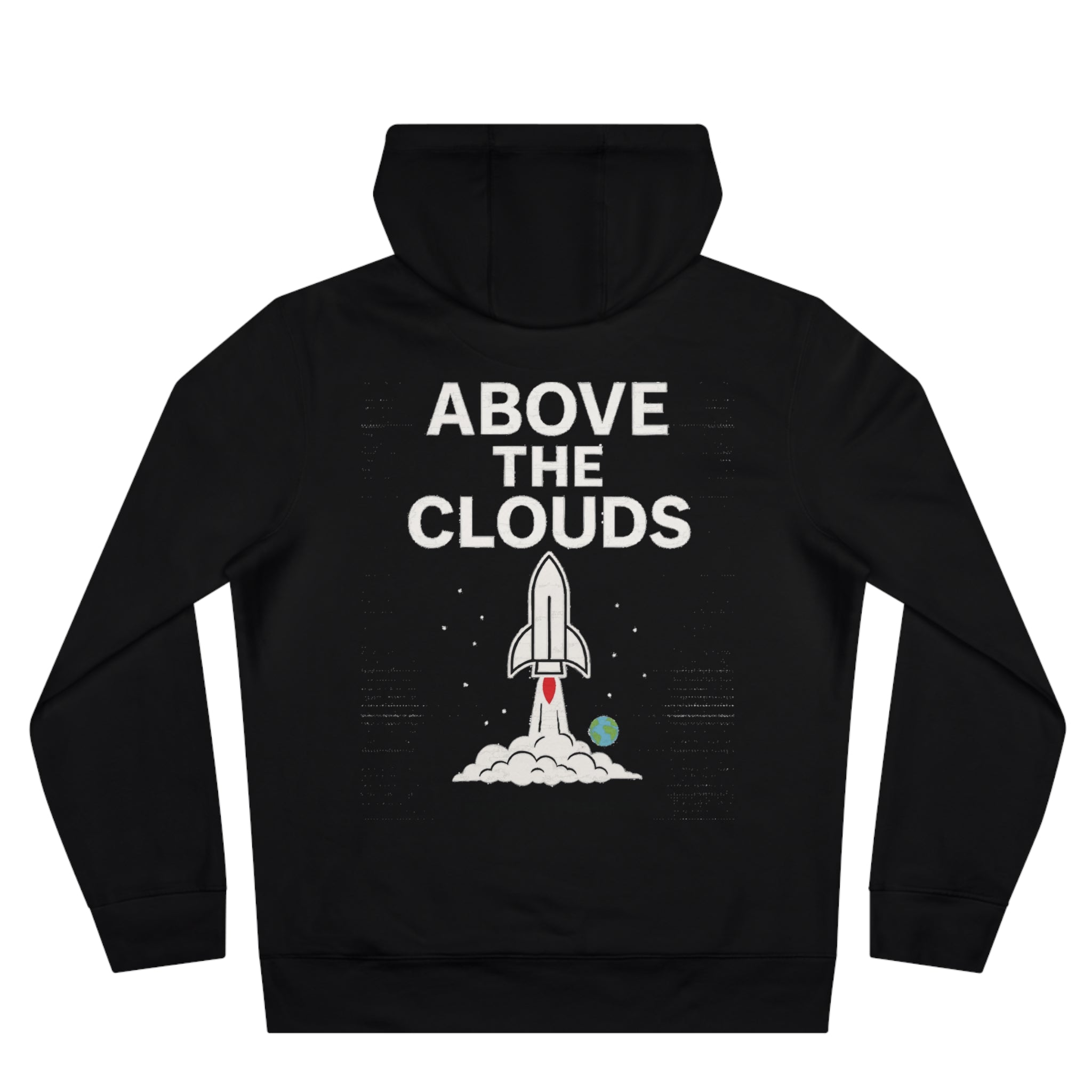 Rocketshipz "Above the Clouds" Hoodie — King Hooded Sweatshirt