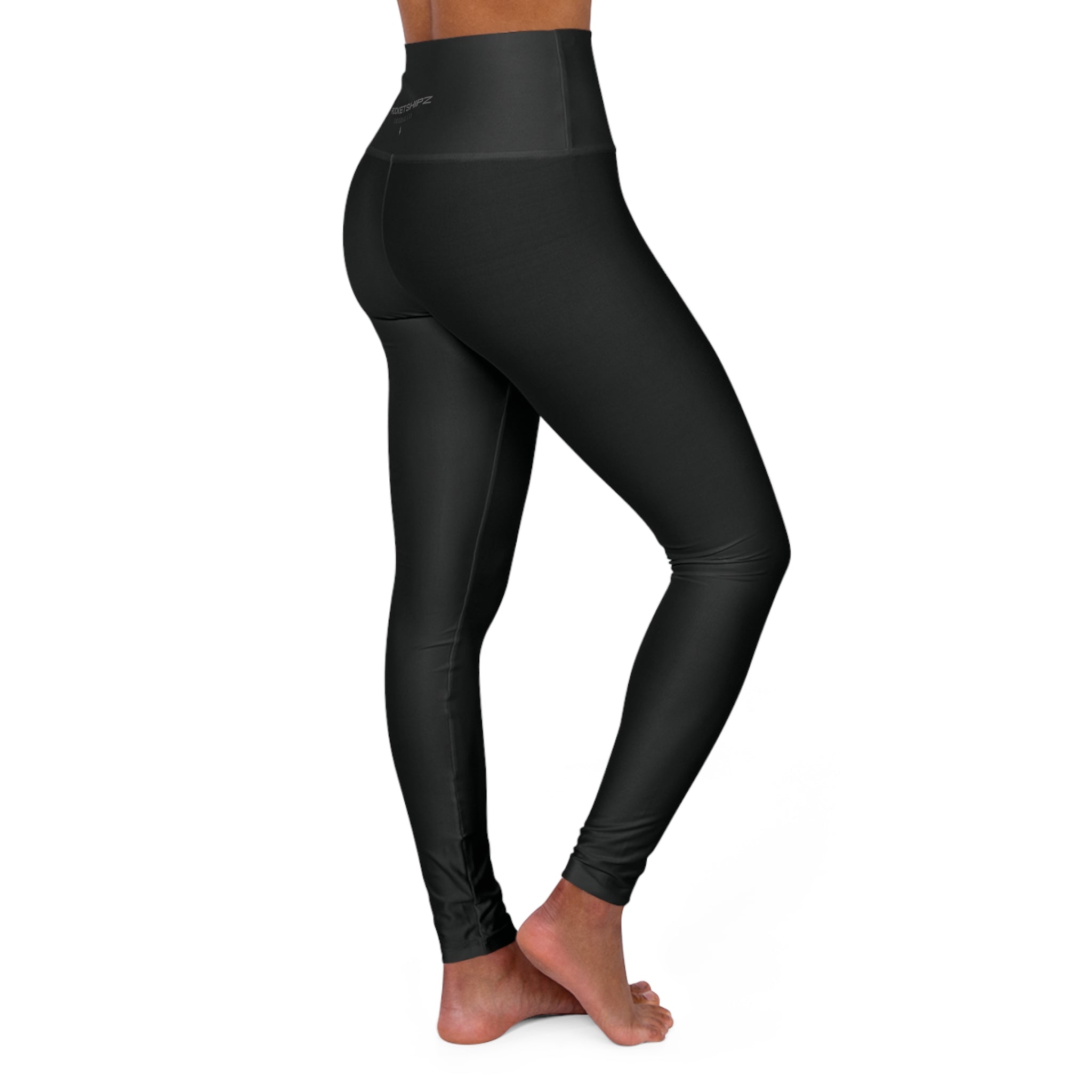 Rocketshipz "Dark Matter" Yoga Leggings — Elegant High-Waisted Athleisure Legging