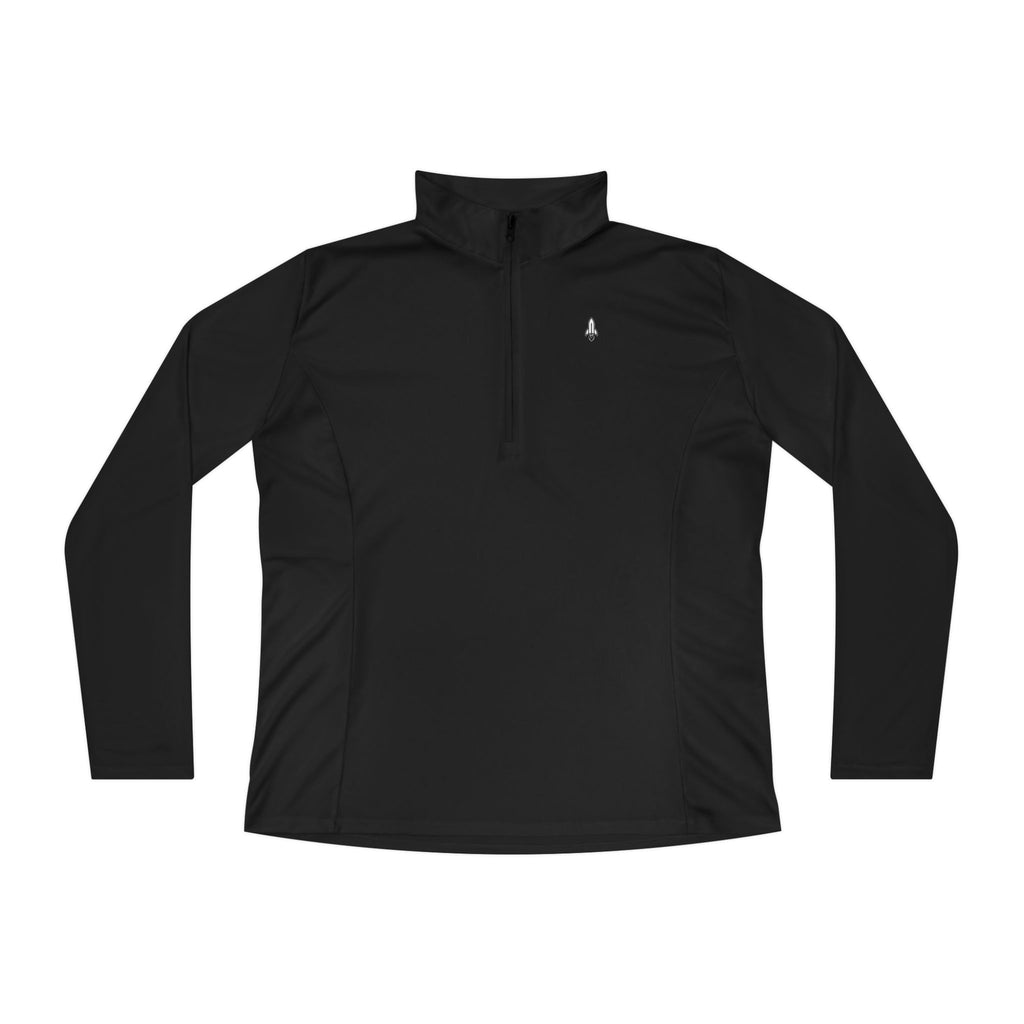 Rocketshipz "Longitude" Quarter-Zip Pullover – Lightweight Performance Top