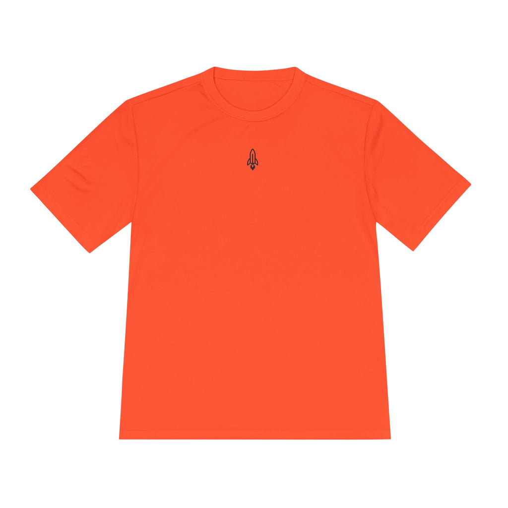 Rocketshipz Universal Co. Logo Tee — Moisture-Wicking Athletic T-Shirt