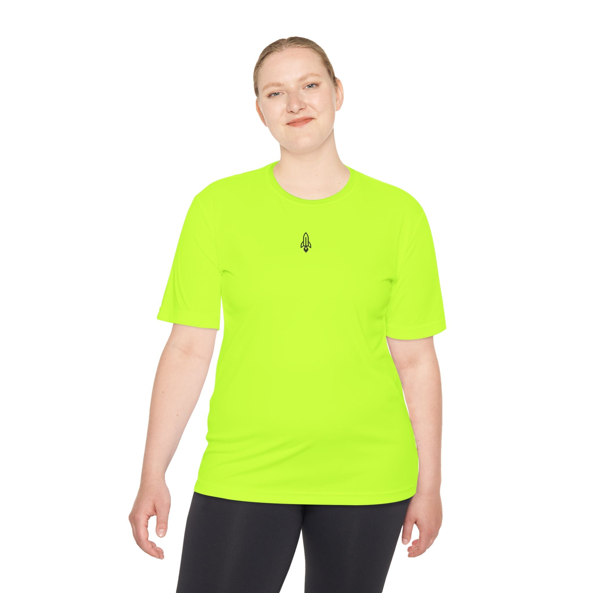 Rocketshipz Universal Co. Logo Tee — Moisture-Wicking Athletic T-Shirt