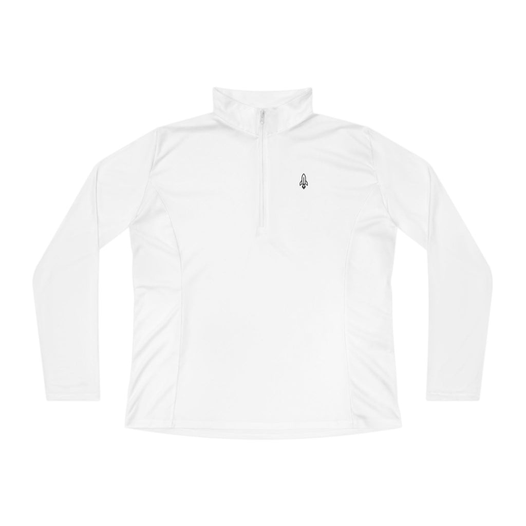 Rocketshipz "Longitude" Quarter-Zip Pullover – Lightweight Performance Top
