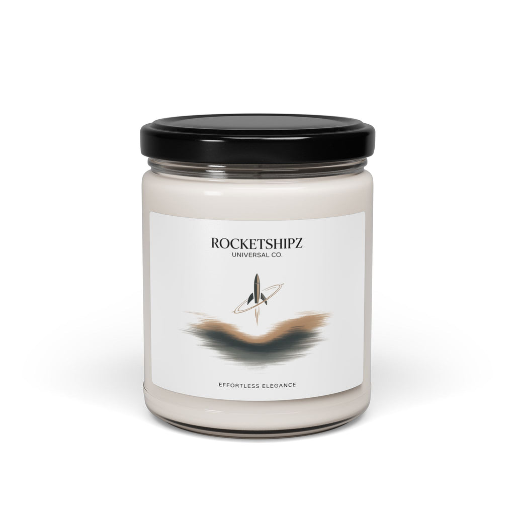 Minimalist Neutral Scented Soy Candle, 9oz | Quiet Luxury, Elevated Basics