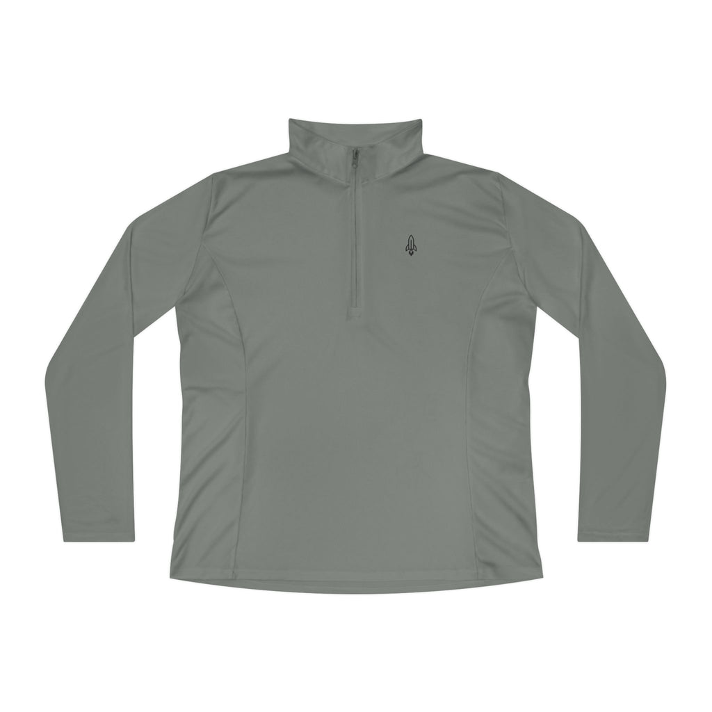 Rocketshipz "Longitude" Quarter-Zip Pullover – Lightweight Performance Top