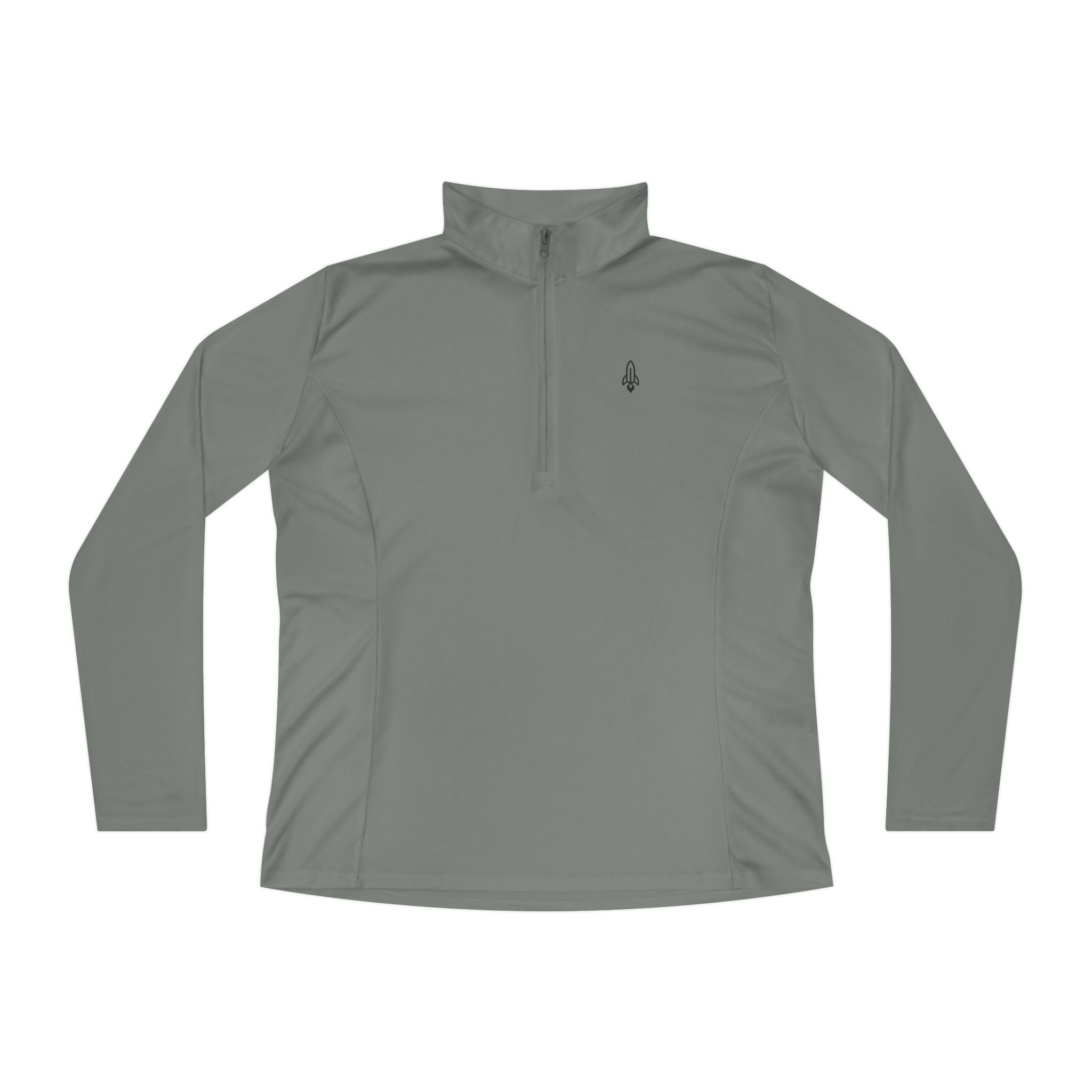 Rocketshipz "Longitude" Quarter-Zip Pullover – Lightweight Performance Top