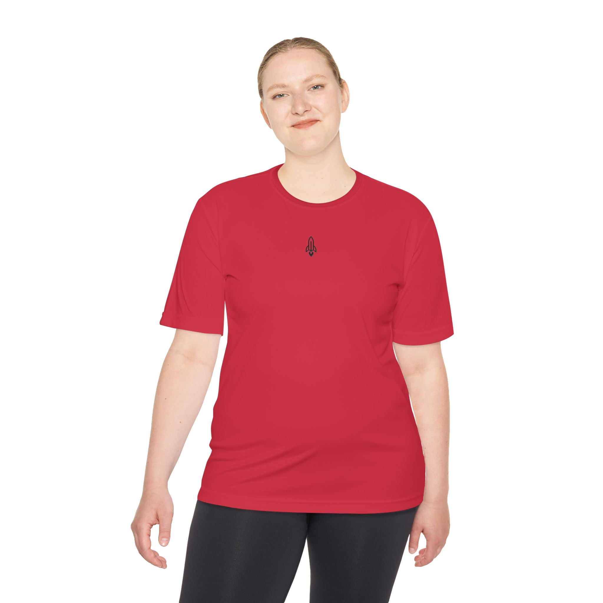 Rocketshipz Universal Co. Logo Tee — Moisture-Wicking Athletic T-Shirt