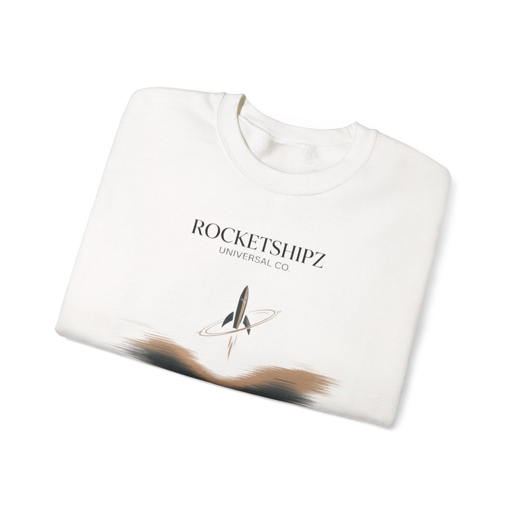 Minimal Micro-Embroidery Crewneck Sweatshirt | Quiet Luxury, Premium Basics
