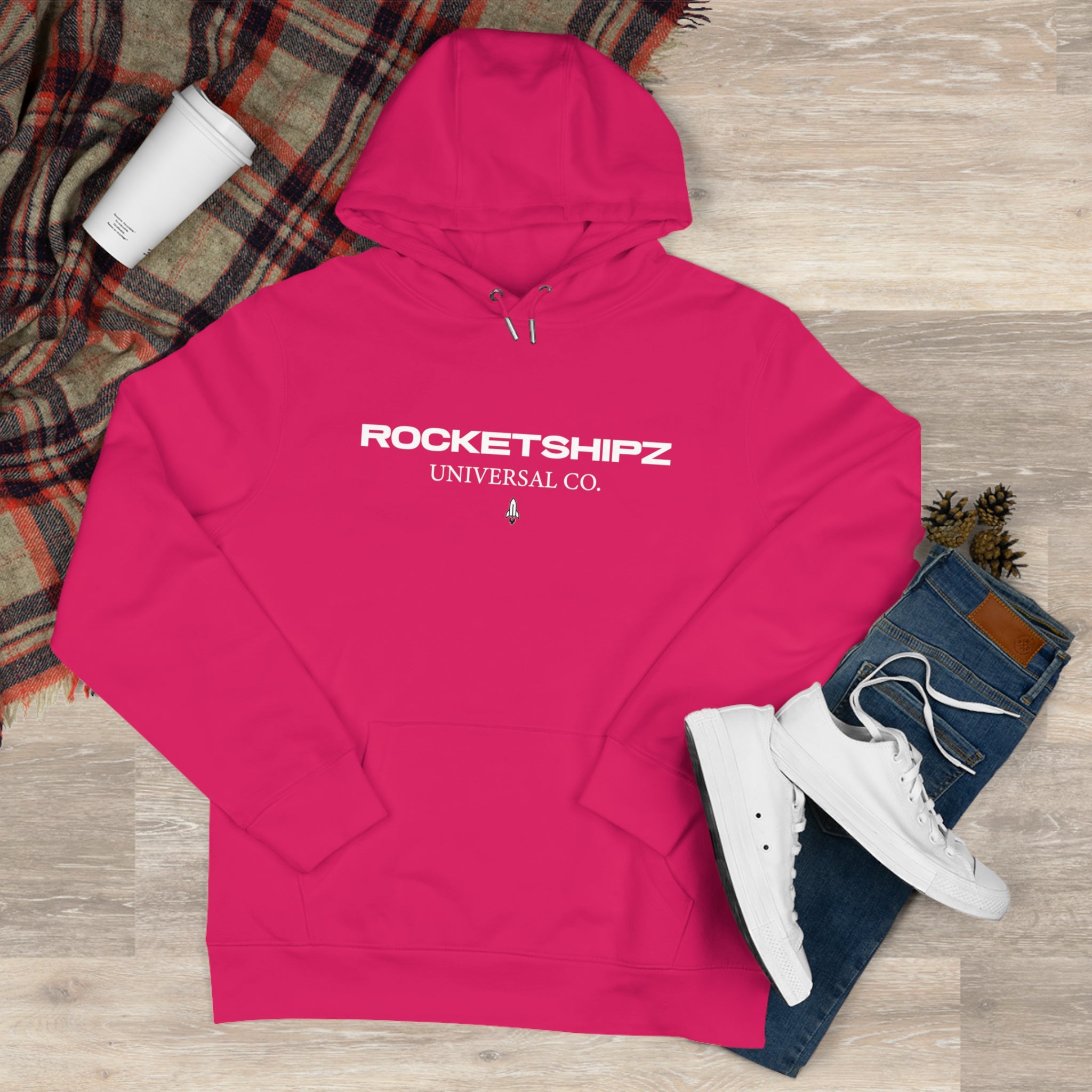 Rocketshipz "Above the Clouds" Hoodie — King Hooded Sweatshirt