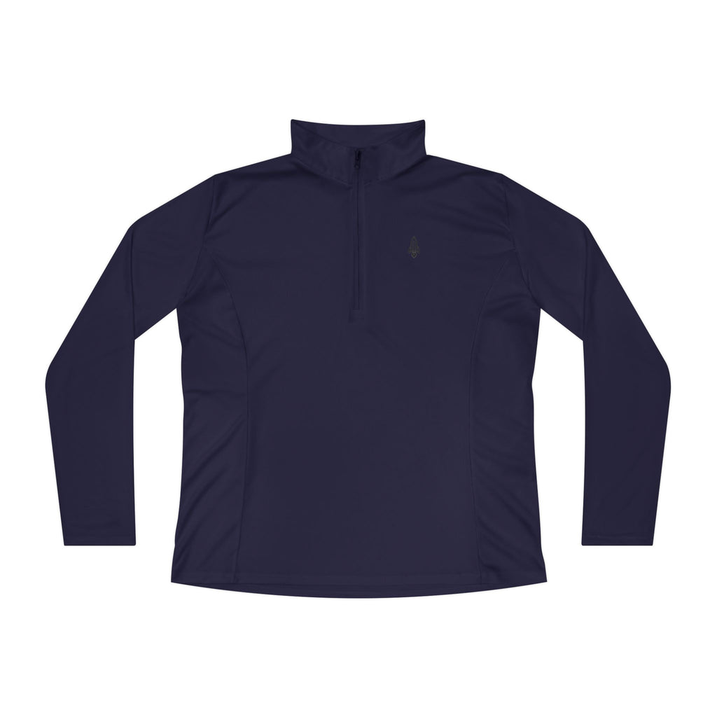 Rocketshipz "Longitude" Quarter-Zip Pullover – Lightweight Performance Top