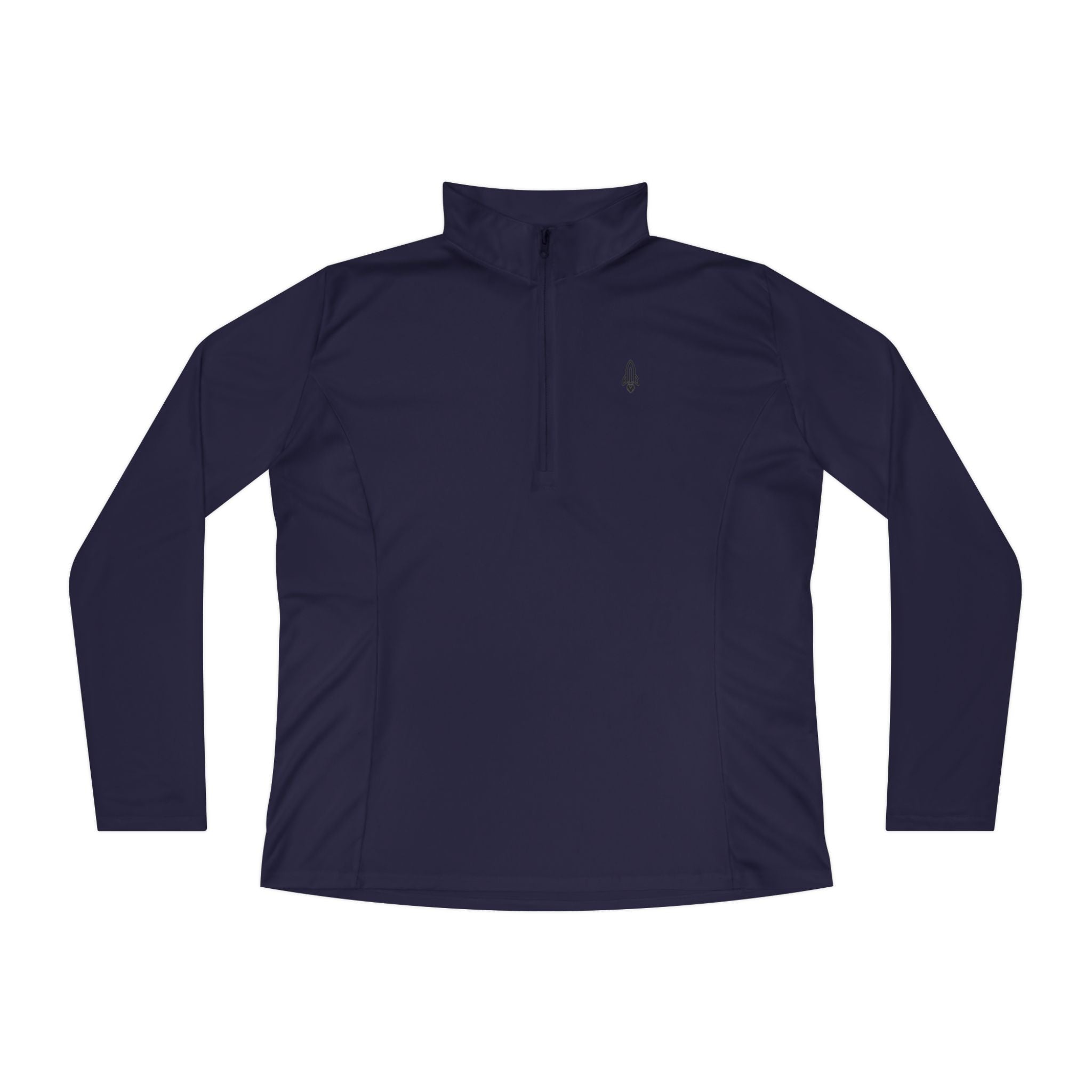 Rocketshipz "Longitude" Quarter-Zip Pullover – Lightweight Performance Top