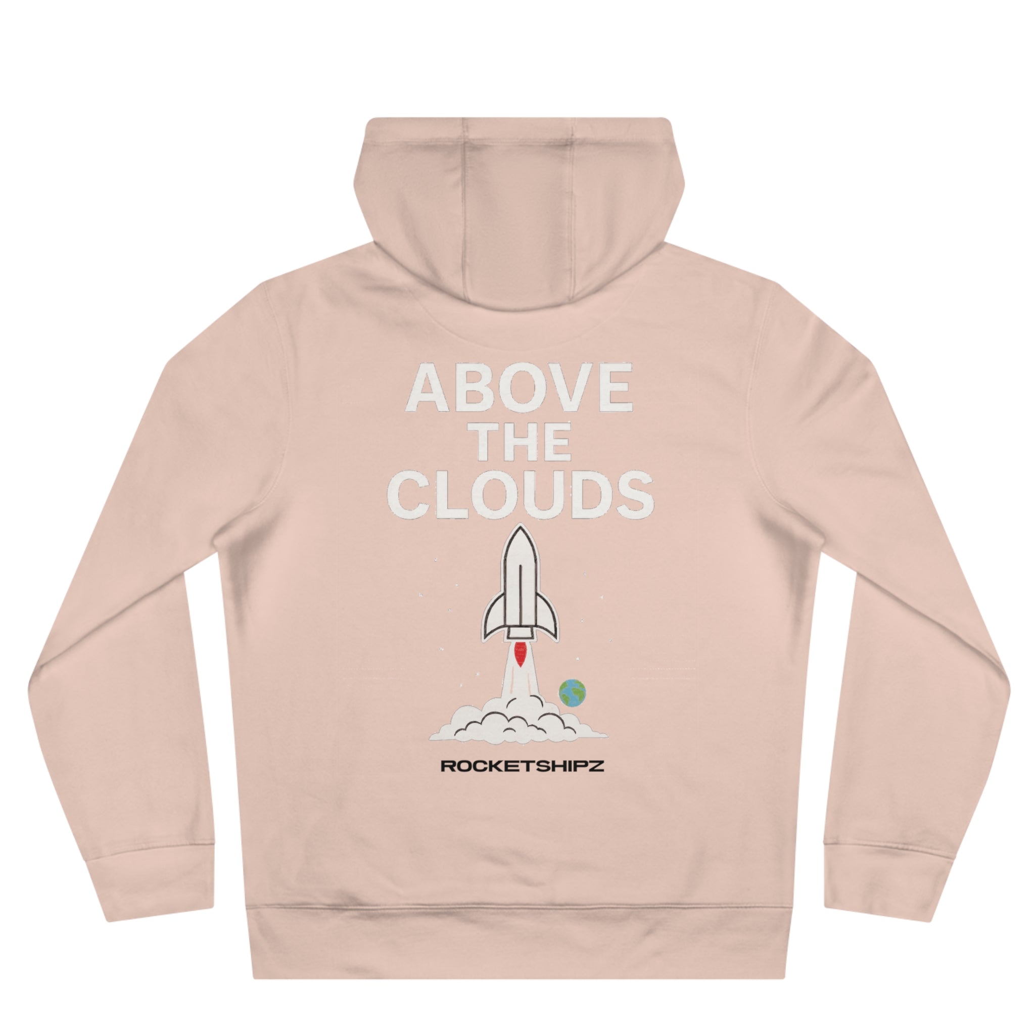 Rocketshipz "Above the Clouds" Hoodie — King Hooded Sweatshirt
