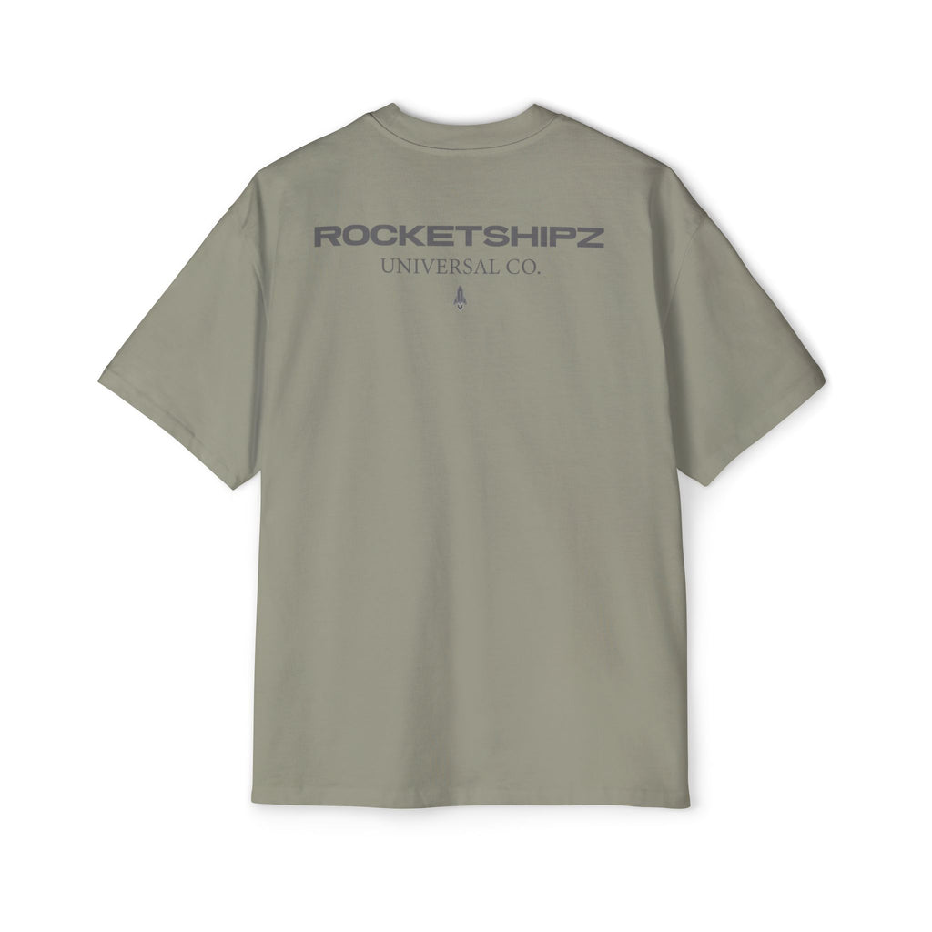 "Same Ship, Different Day" Rocketshipz Astronaut Graphic Tee — Men’s Oversized T-Shirt