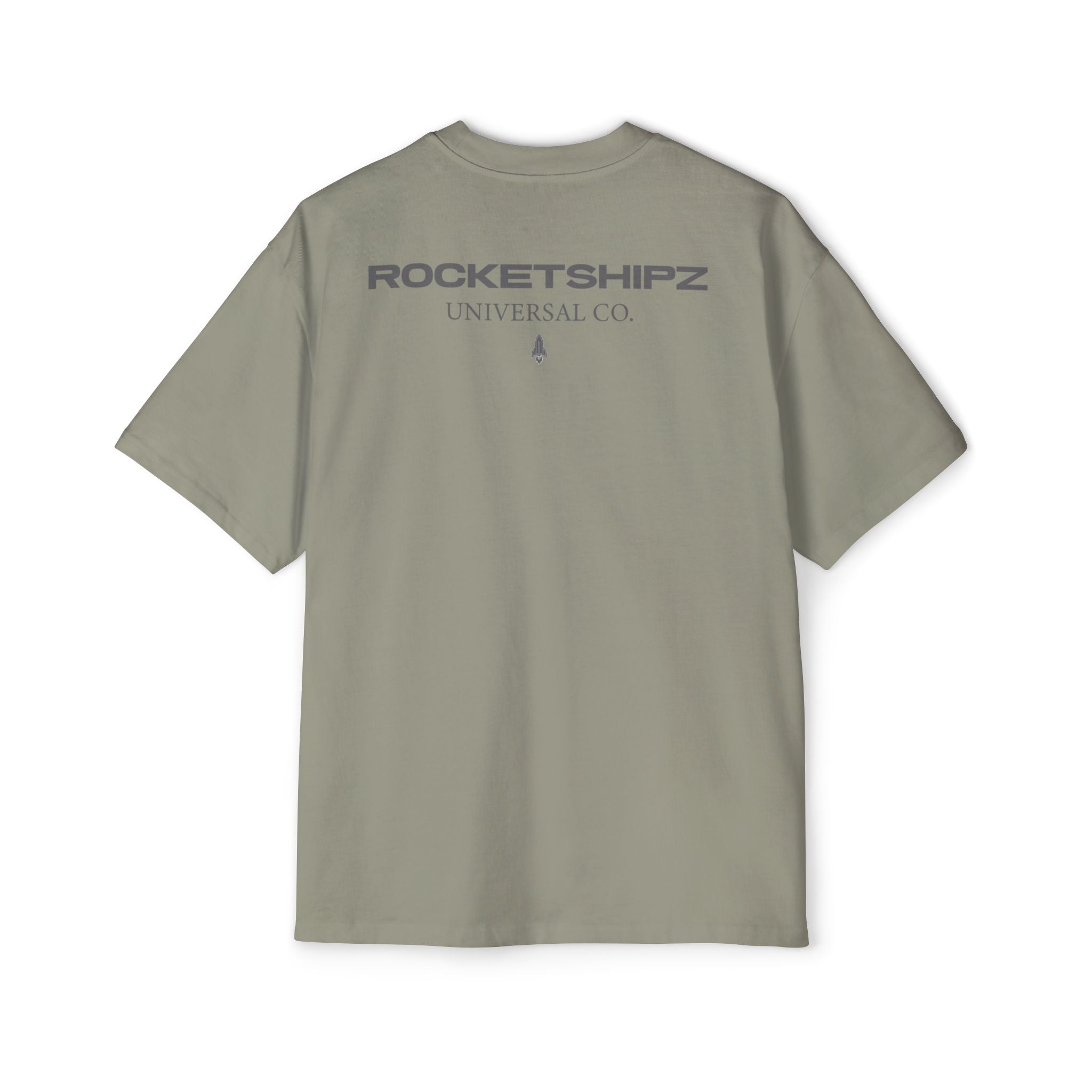 "Same Ship, Different Day" Rocketshipz Astronaut Graphic Tee — Men’s Oversized T-Shirt