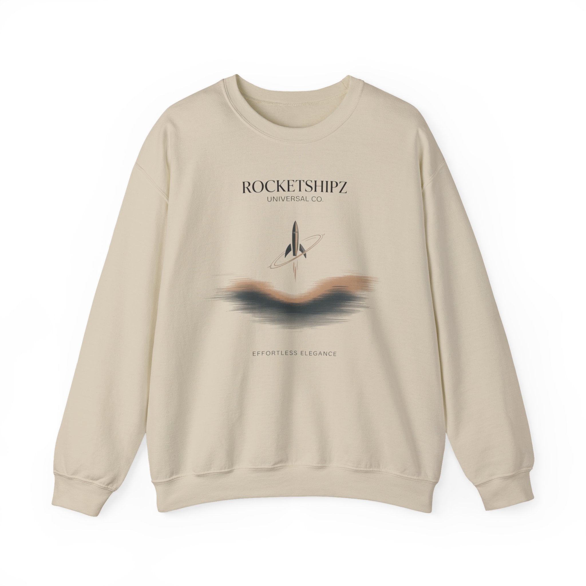 Minimal Micro-Embroidery Crewneck Sweatshirt | Quiet Luxury, Premium Basics