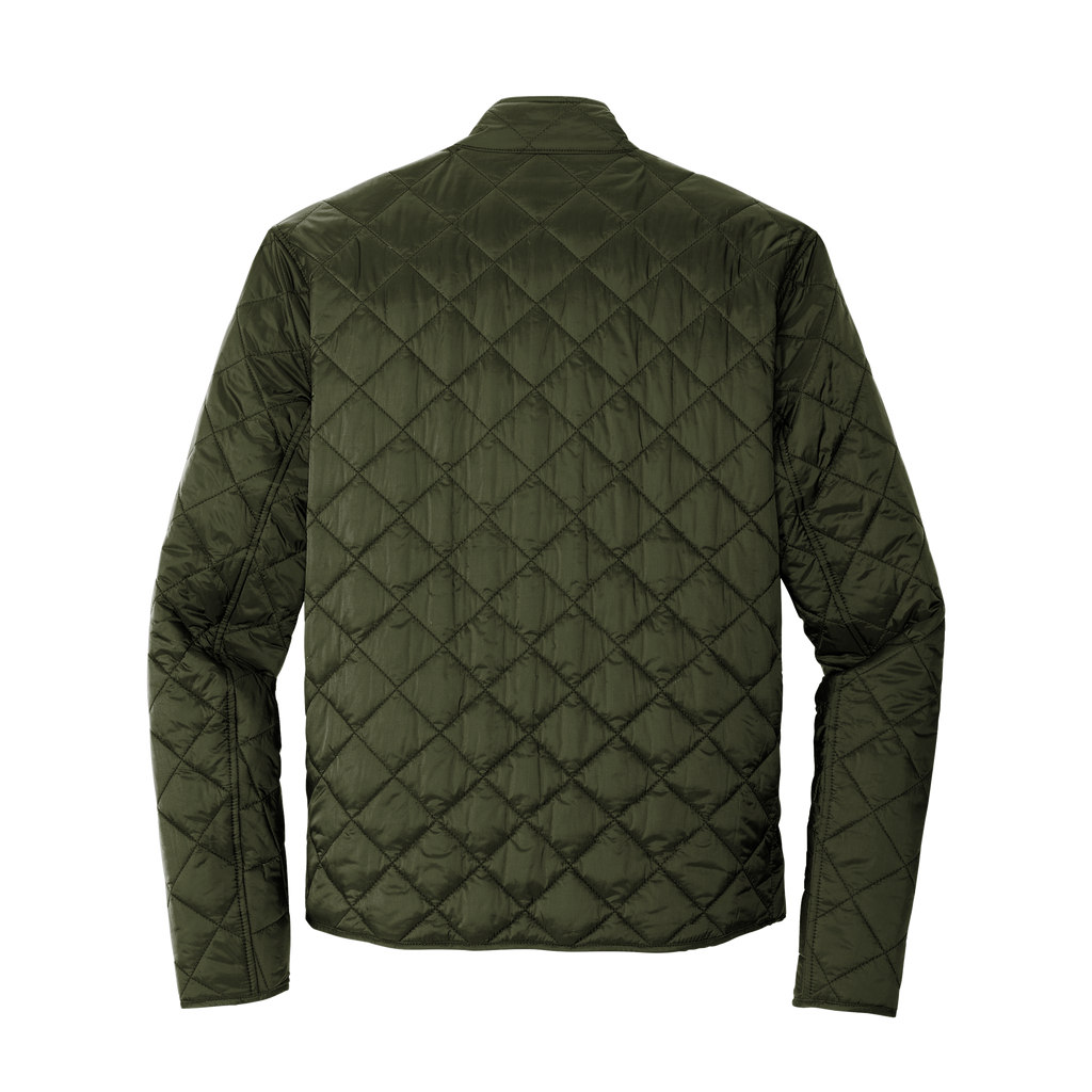 Rocketshipz "Interwebbed" Quilted Full-Zip Jacket — Embroidered Outerwear