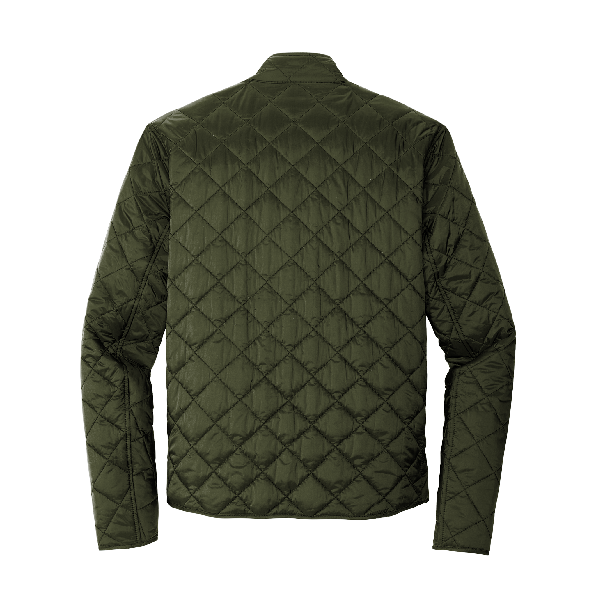 Rocketshipz "Interwebbed" Quilted Full-Zip Jacket — Embroidered Outerwear