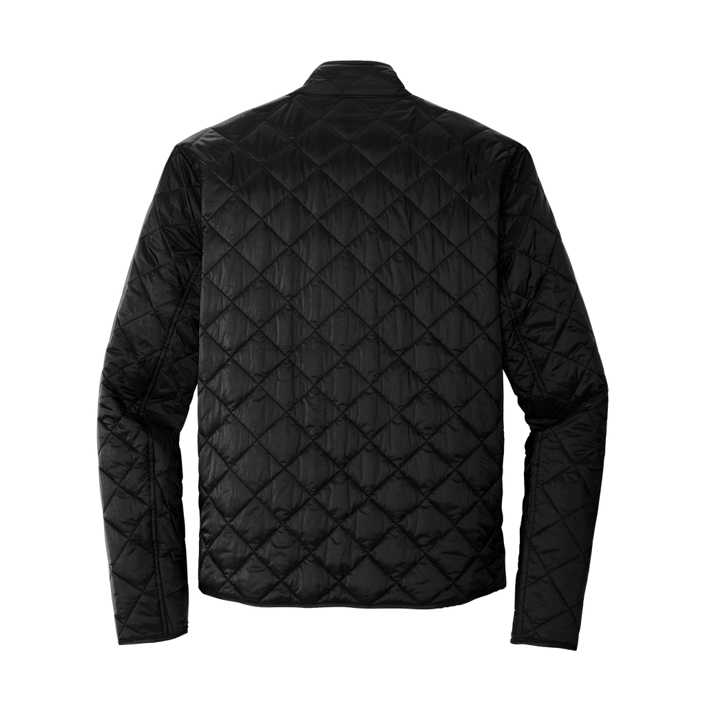Rocketshipz "Interwebbed" Quilted Full-Zip Jacket — Embroidered Outerwear