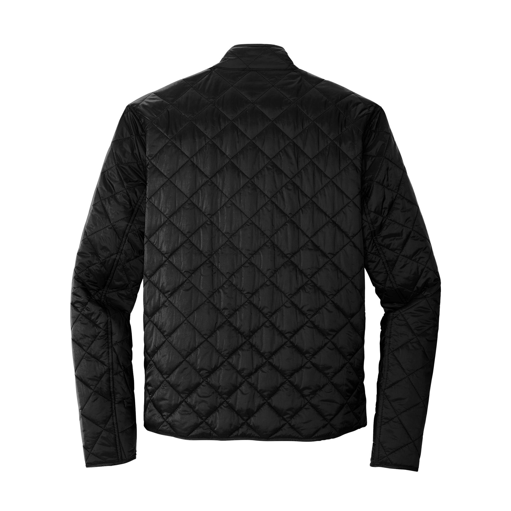 Rocketshipz "Interwebbed" Quilted Full-Zip Jacket — Embroidered Outerwear