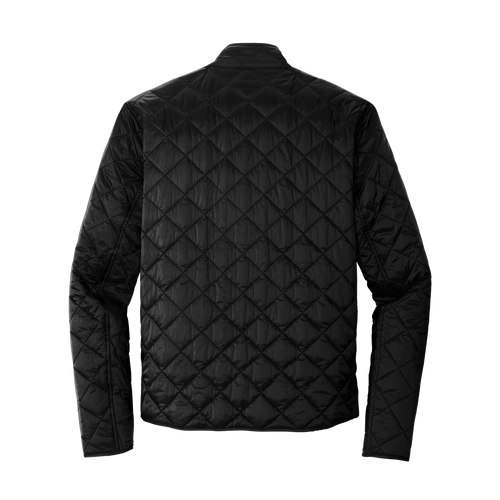 Rocketshipz "Interwebbed" Quilted Full-Zip Jacket — Embroidered Outerwear