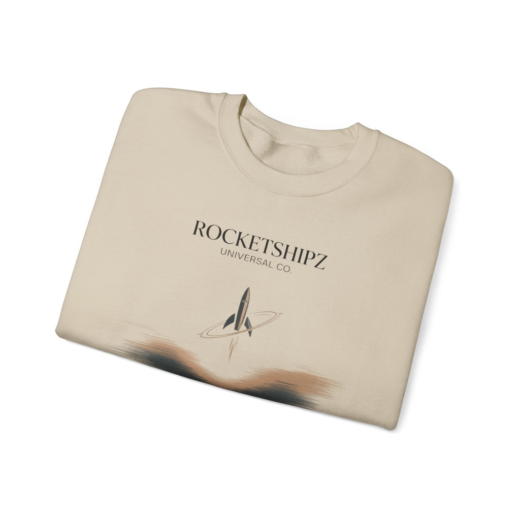 Minimal Micro-Embroidery Crewneck Sweatshirt | Quiet Luxury, Premium Basics