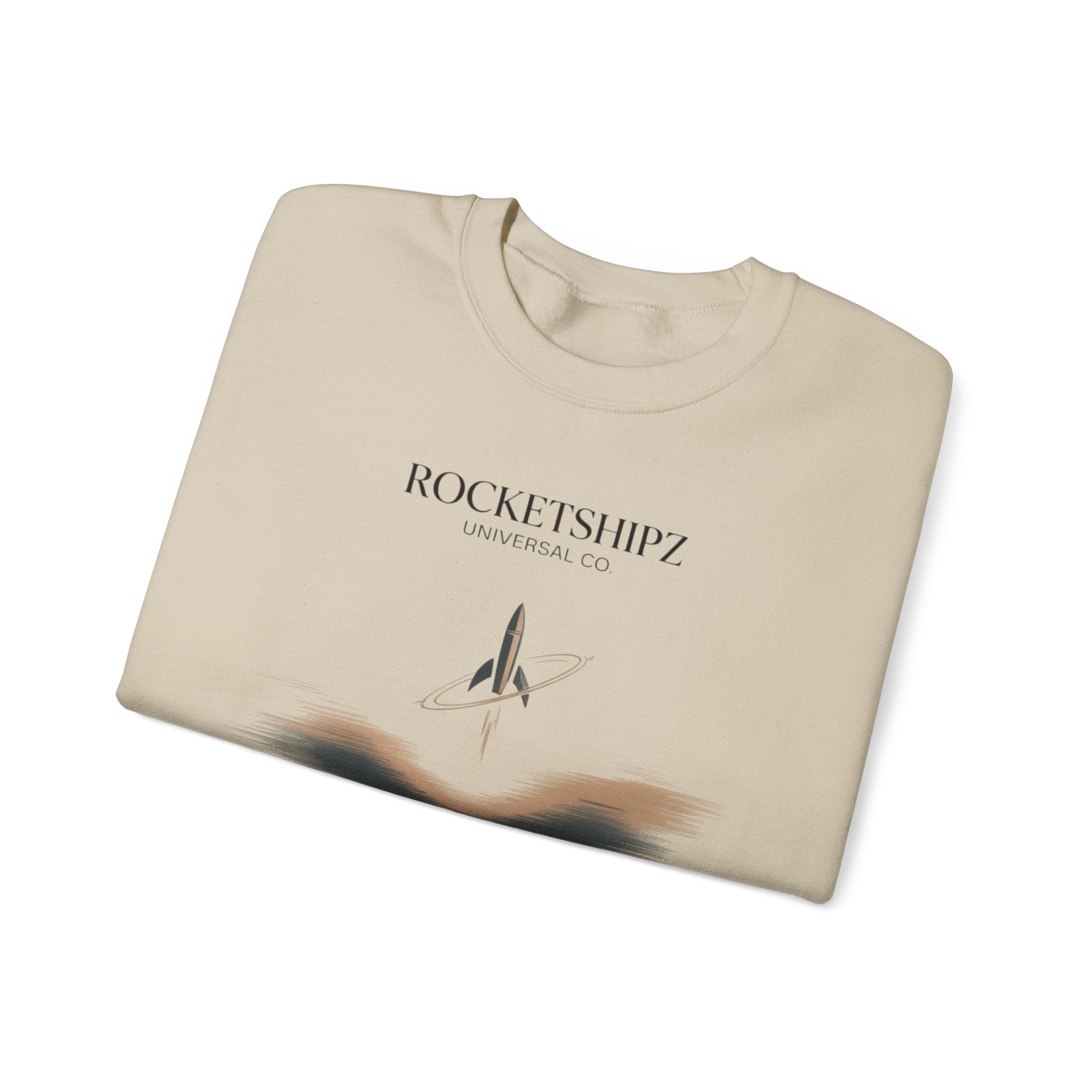 Minimal Micro-Embroidery Crewneck Sweatshirt | Quiet Luxury, Premium Basics