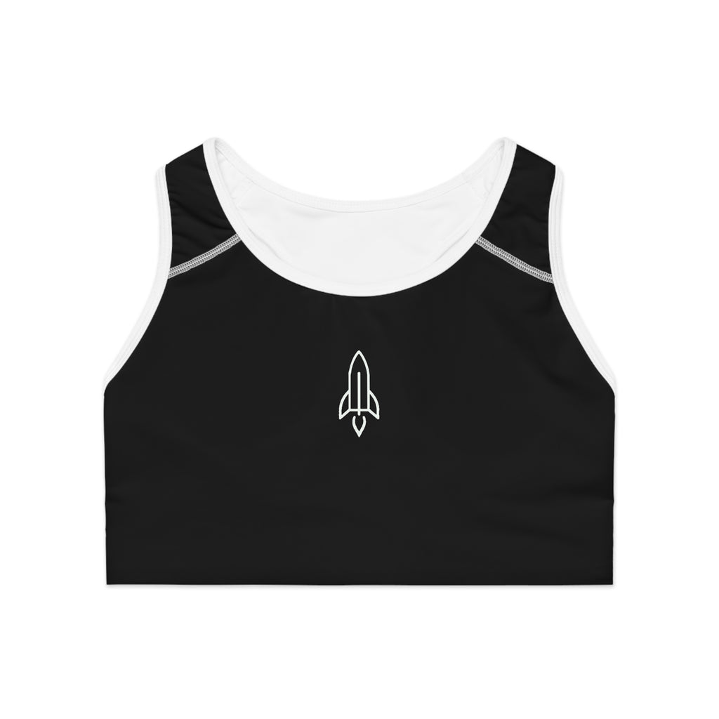 Rocketshipz "Dark Heights" Athleisure Sports Bra