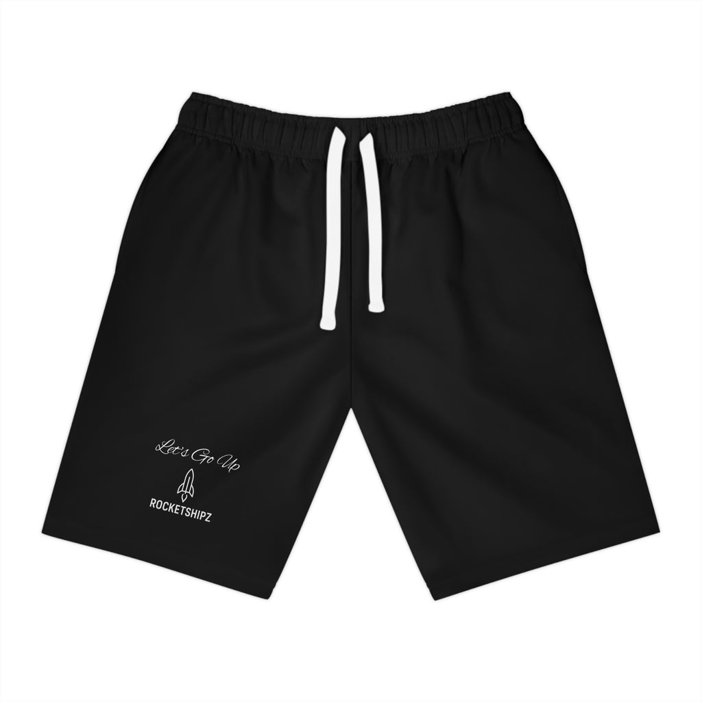 Rocketshipz 'Let's Go Up' Performance Shorts — Athletic Long Shorts
