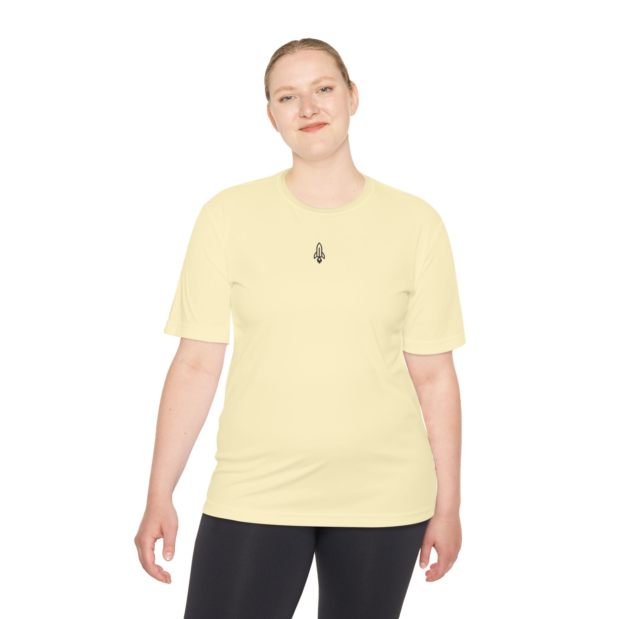 Rocketshipz Universal Co. Logo Tee — Moisture-Wicking Athletic T-Shirt