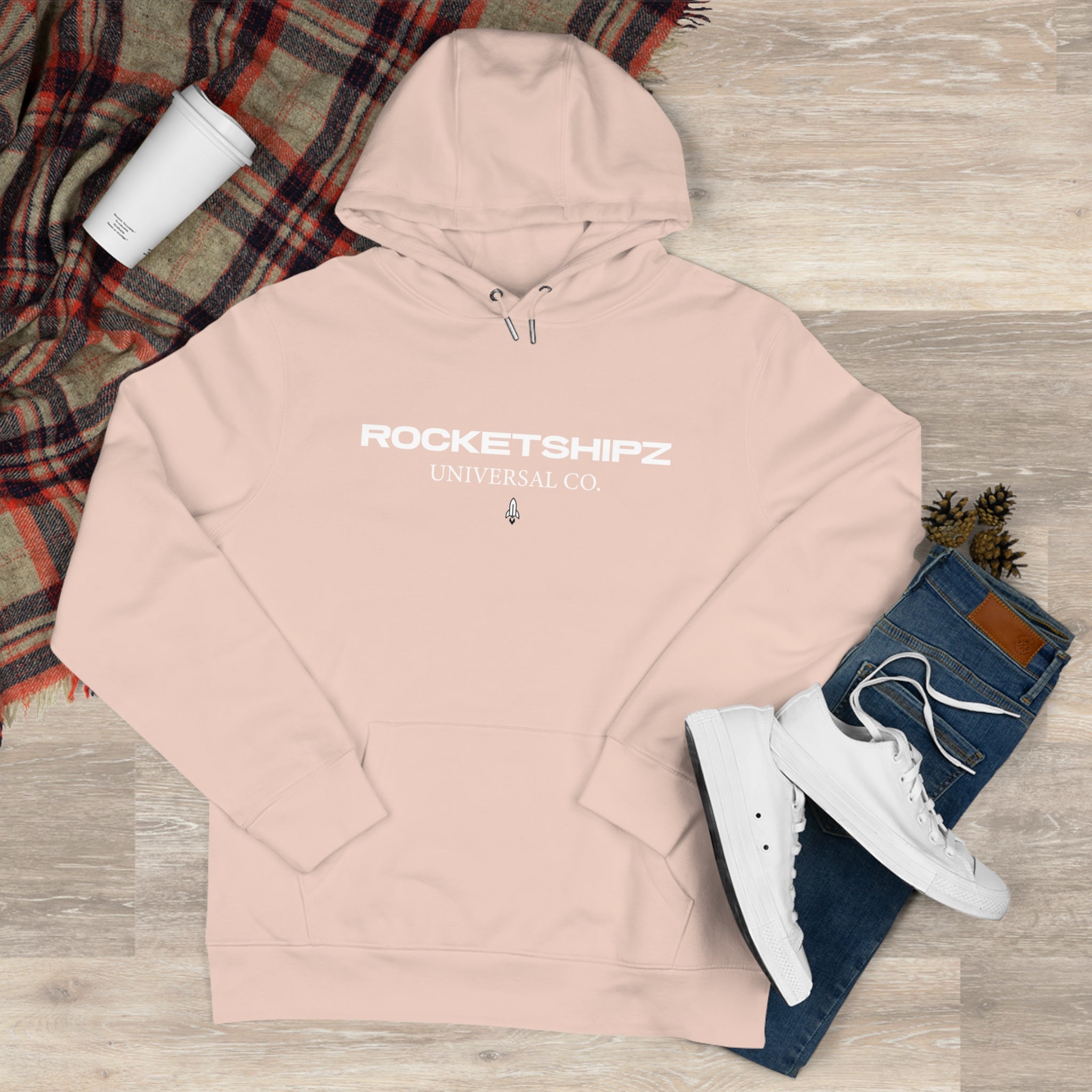 Rocketshipz "Above the Clouds" Hoodie — King Hooded Sweatshirt