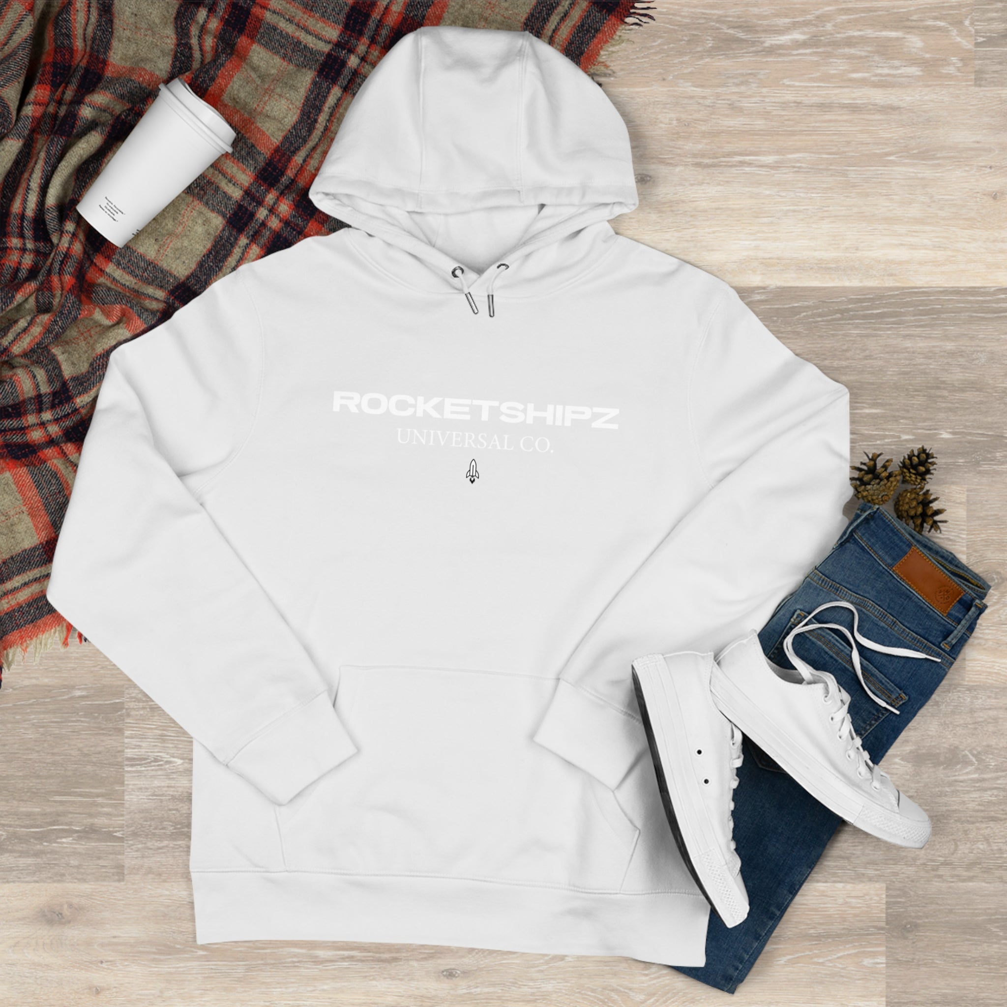 Rocketshipz "Above the Clouds" Hoodie — King Hooded Sweatshirt