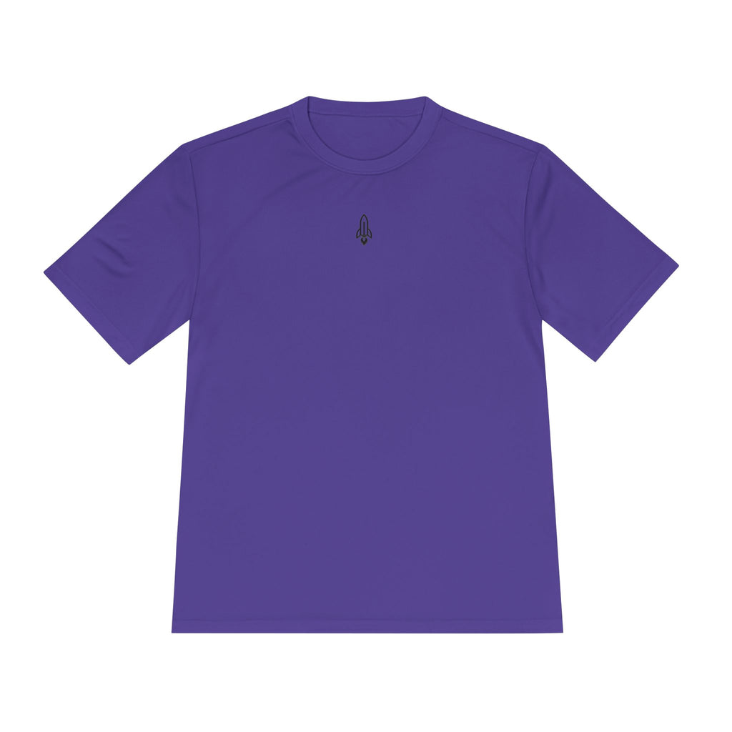 Rocketshipz Universal Co. Logo Tee — Moisture-Wicking Athletic T-Shirt