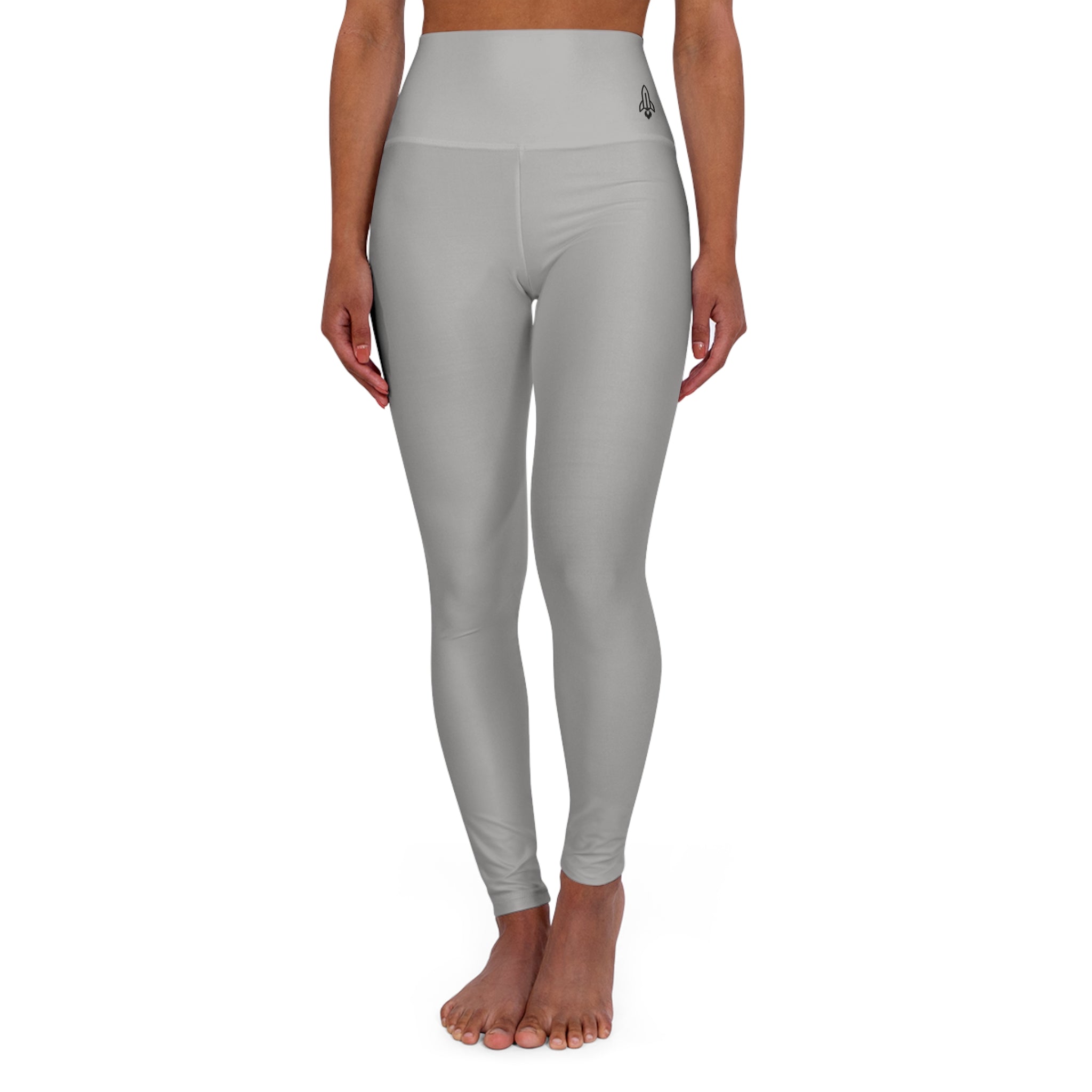 Rocketshipz "High-Heights" Yoga Leggings — Elegant High-Waisted Athleisure Legging