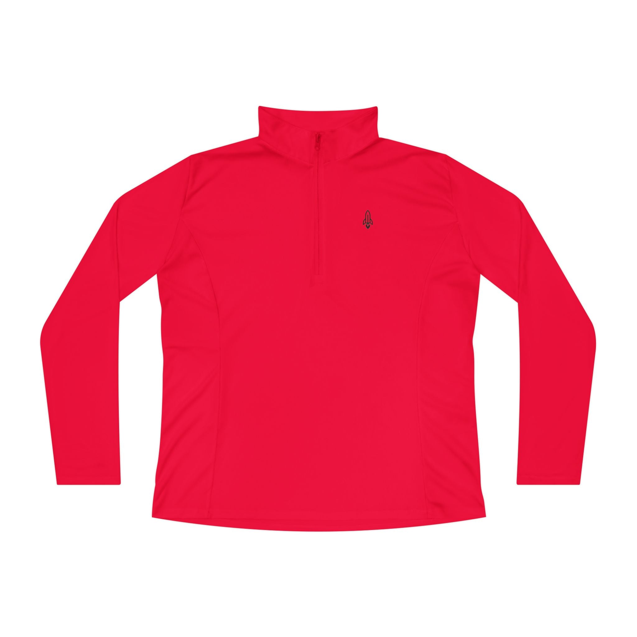 Rocketshipz "Longitude" Quarter-Zip Pullover – Lightweight Performance Top