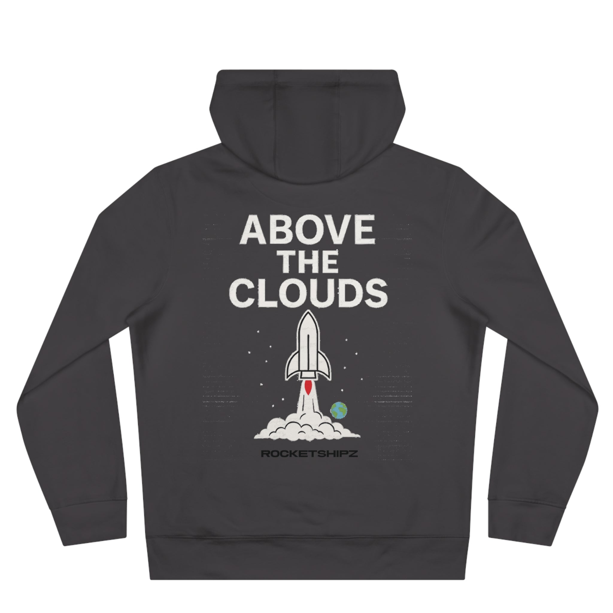 Rocketshipz "Above the Clouds" Hoodie — King Hooded Sweatshirt